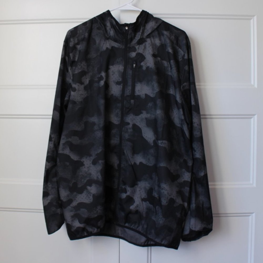 Adidas Own The Run Camo Running Jacket, M